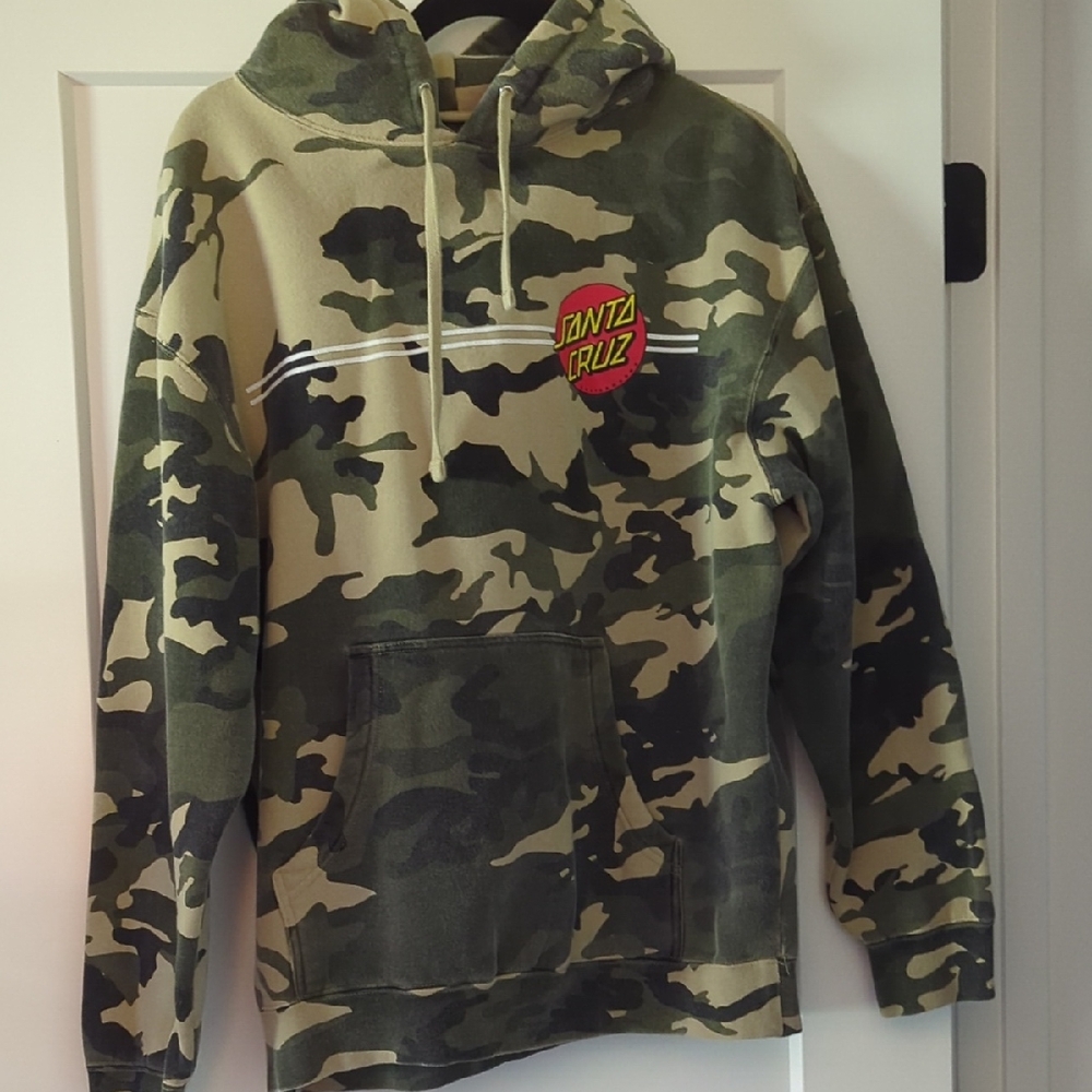 Santa Cruz Camo Hoodie Men's M